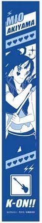 K-On! Muffler Towel Akiyama Mio (แท้)
