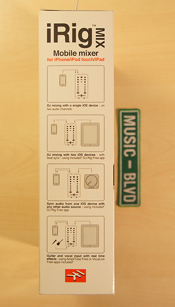 IK Multimedia iRig Mix - Mobile Mixer for iPhone / iPod touch / iPad