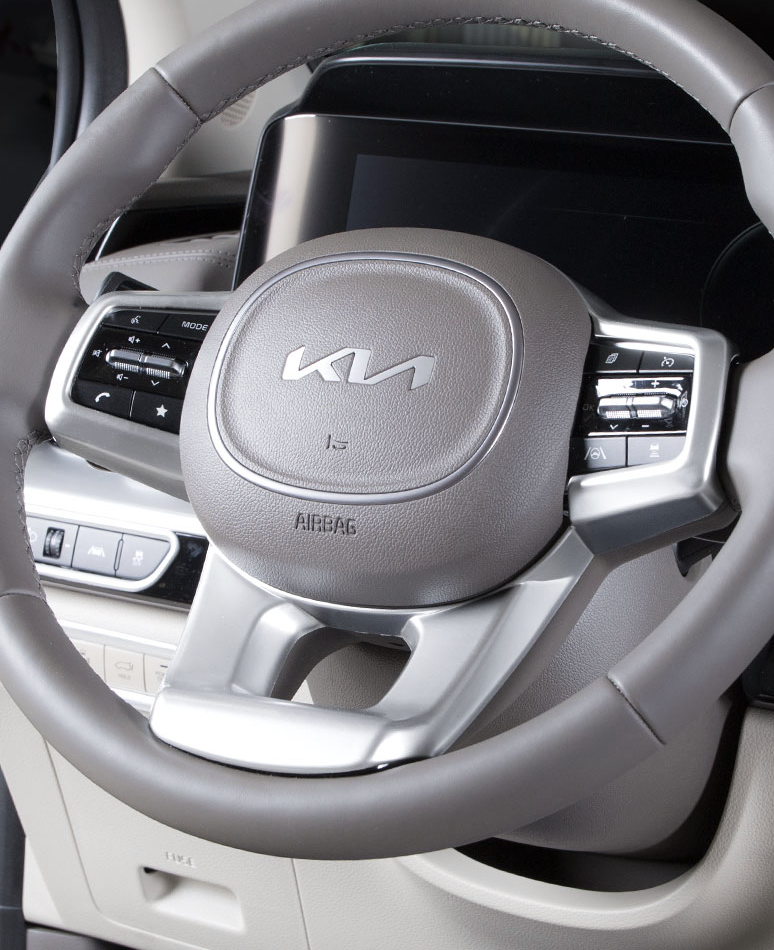 ครอบพวงมาลัยเต็มก้าน KIA Carnival KA4(Gen4)