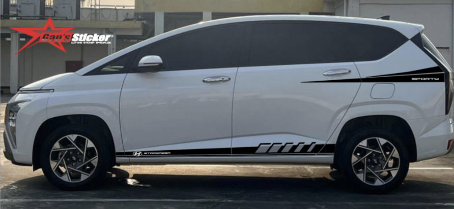 สติ๊กเกอร์ Hyundai Stargazer ติดแน่น Hyundai Stargazer