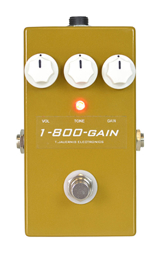 T. Jauernig Electronics 1-800-GAIN Distortion Gold