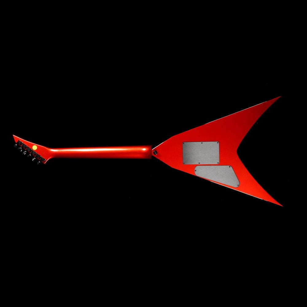 Jackson Custom Shop Double Rhoads Masterbuilt Mike Shannon - Red with Black Bevel