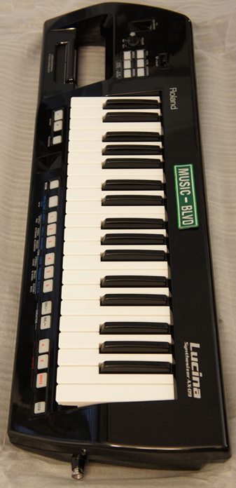 Roland Lucina AX-09 Shoulder Synthesizer (Black Sparkle)