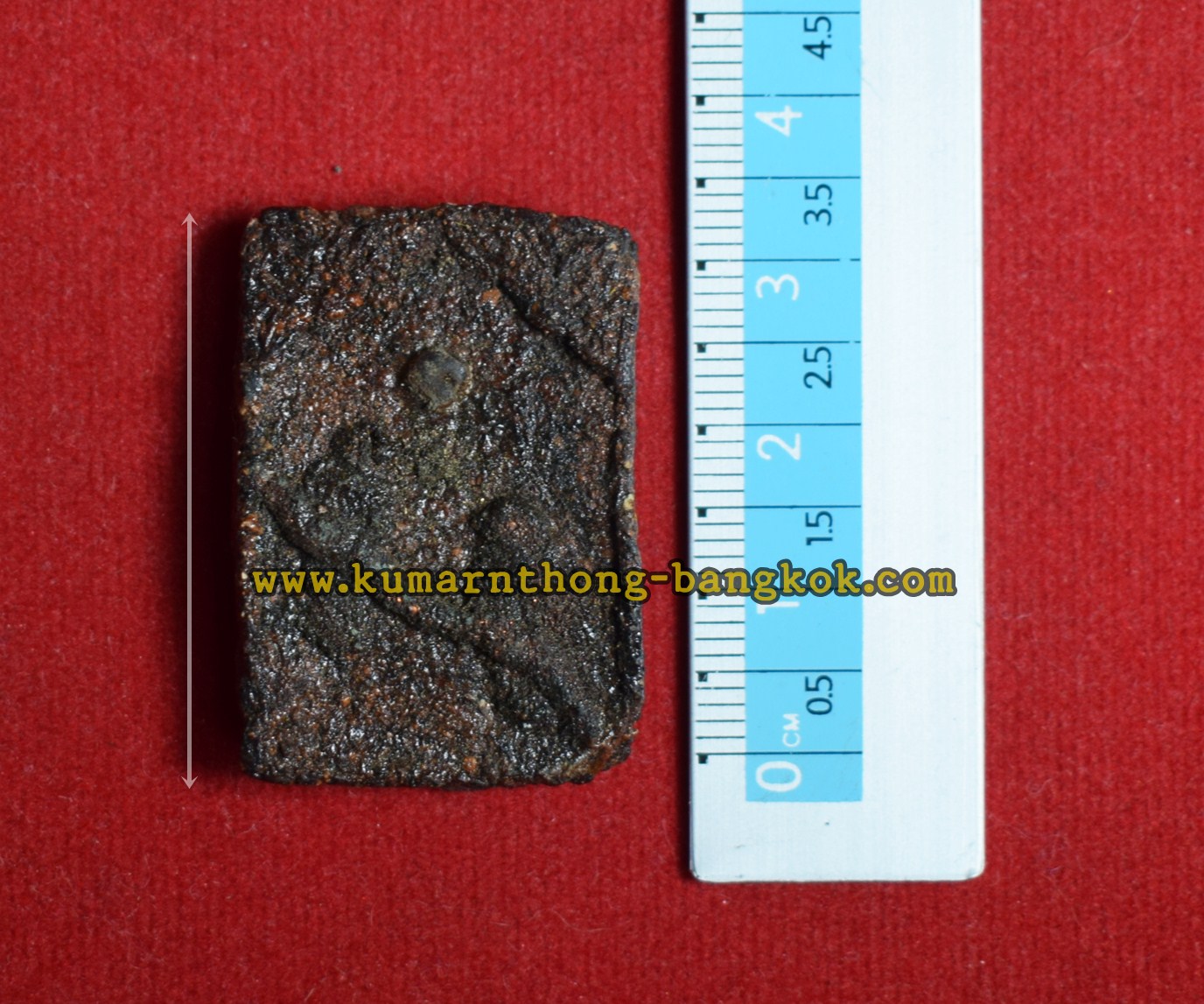 นกสาริกาคู่ หลวงพ่อจืด วัดโพธิเศรษฐีวนาราม จ.นครปฐม เนื้อผงรังต่อชุบน้ำมัน ขนาดพกพา สูง 3.5ซม. กว้าง 2.3ซม. รุ่นแรก ออกบูชาปี2539