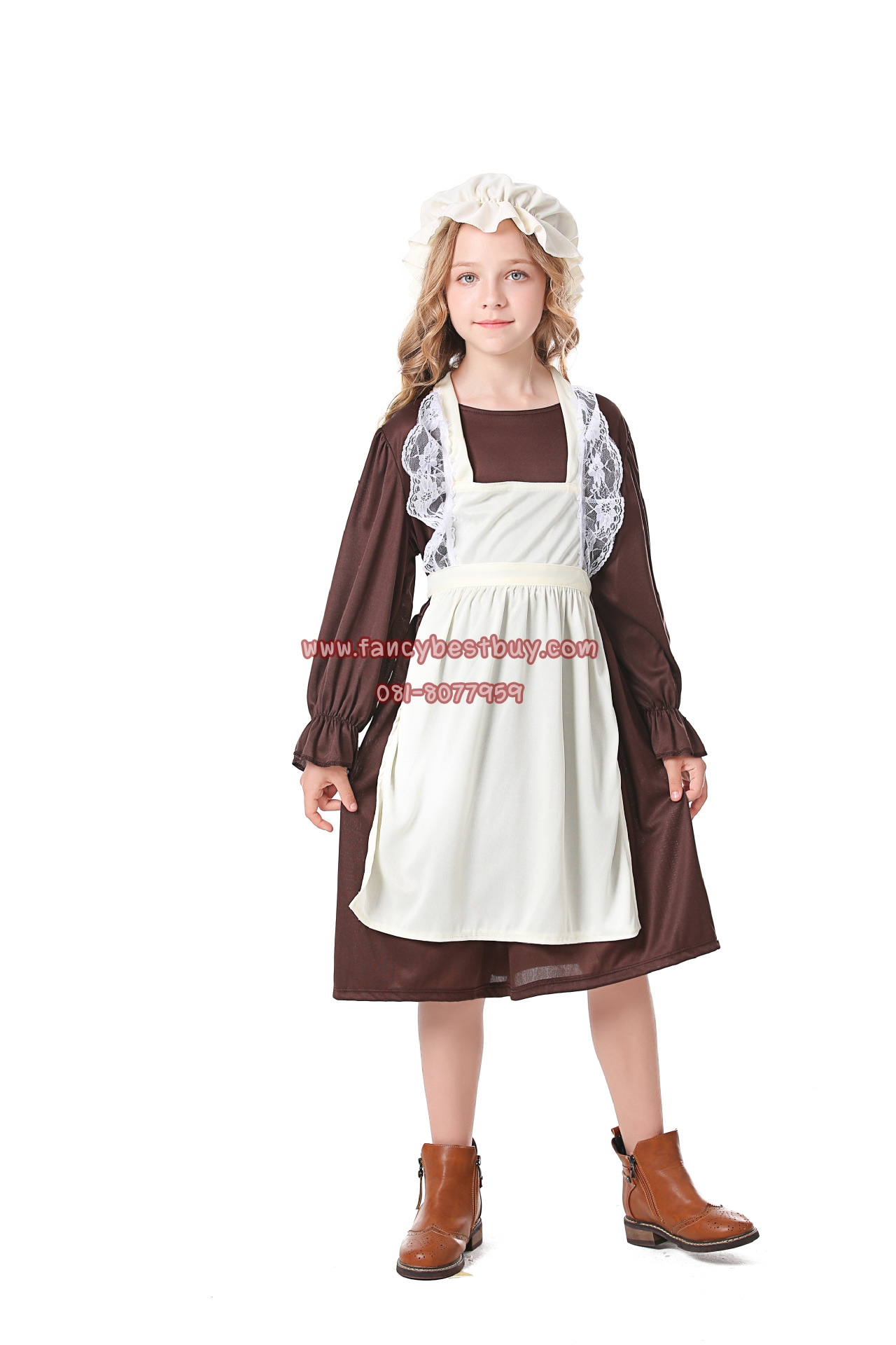 ชุดประจำชาติเบลเยี่ยม ชุดเบลเยี่ยม Belgium Costume Size S 110-120, M 120-135, L135-145