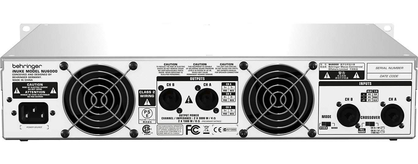 Behringer iNUKE NU6000