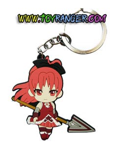พวงกุญแจยาง Puella Magi Madoka Magica Kyoko Sakura