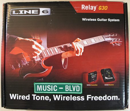 Line 6 Relay G30 Digital Wireless Guitar System