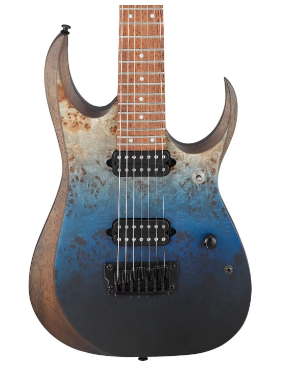 Ibanez Standard RGD7521PB Electric Guitar - Deep Seafloor Fade Flat