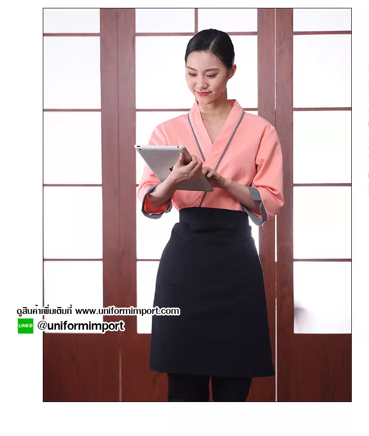 เสื้อร้านอาหารญี่ปุ่น เสื้อร้านขายซูชิ