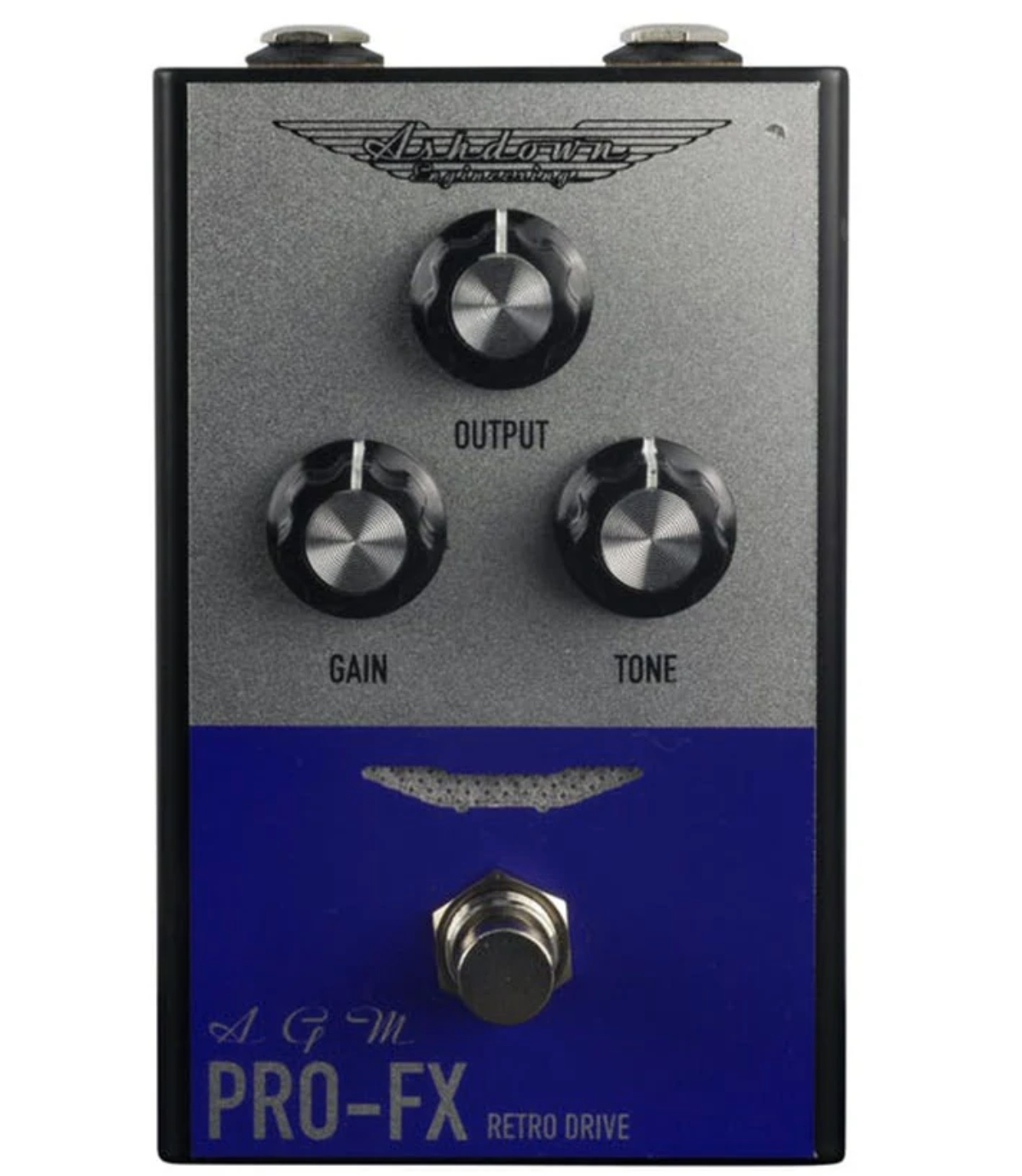 Ashdown Engineering Compact Retro Drive Guitar Overdrive Pedal 9-Volt Power