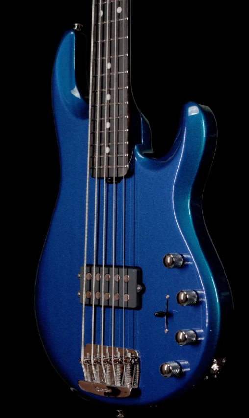 ERNIE BALL MUSIC MAN BFR LIMITED # 54 OF 84 STINGRAY SPECIAL 5 SR5 KINETIC BLUE