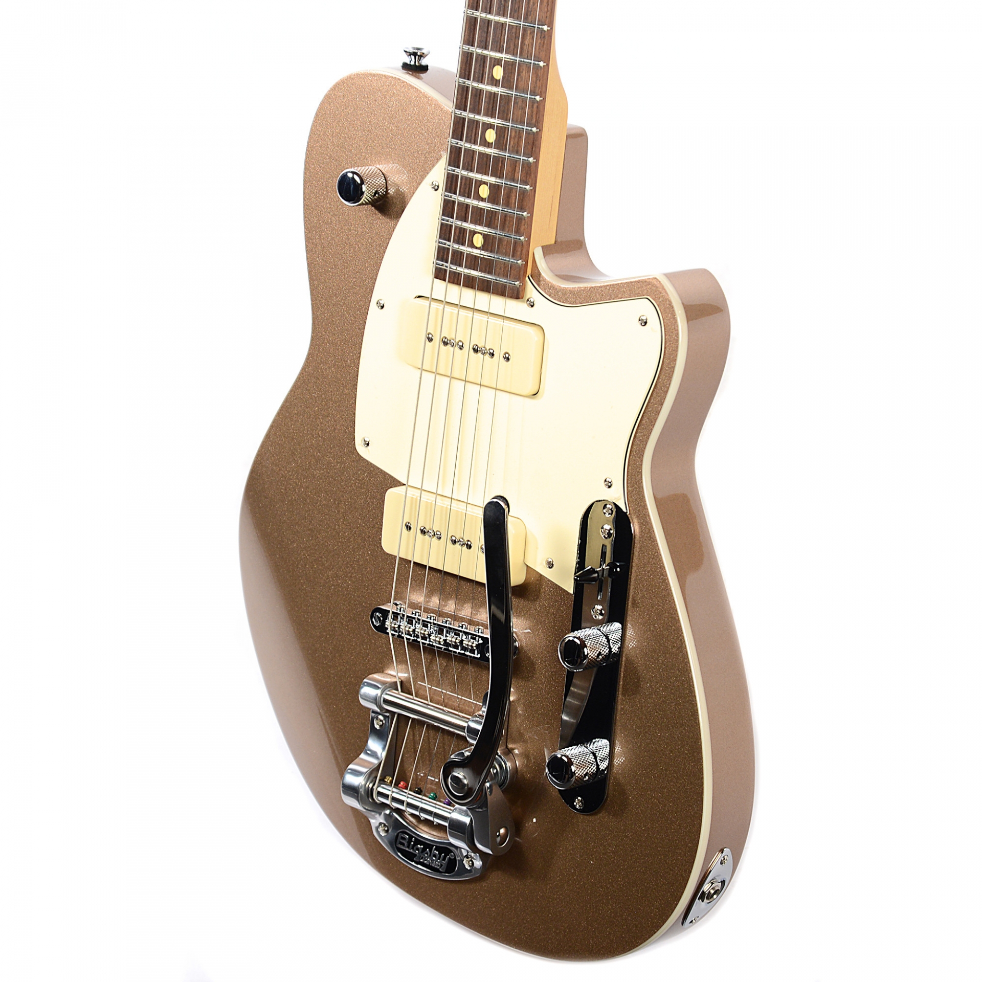 Reverend Charger 290 Lakeshore Gold w/Bigsby (Limited Edition CME Exclusive)