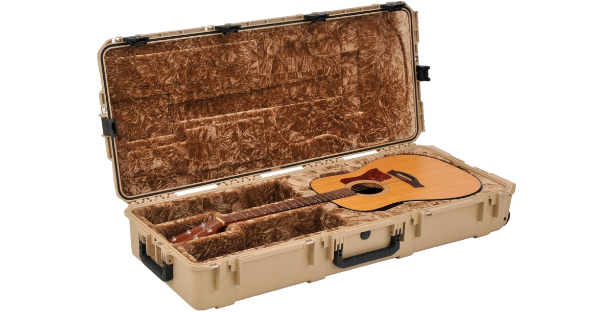 SKB 3i-4217-18T iSeries Waterproof Acoustic Guitar Case Tan