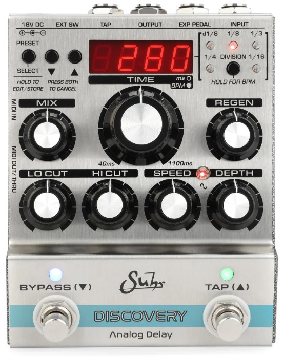 Suhr Discovery Analog Delay Pedal