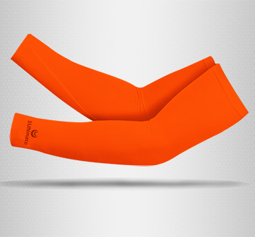 ปลอกแขนกันUV size XXL : Orange modern
