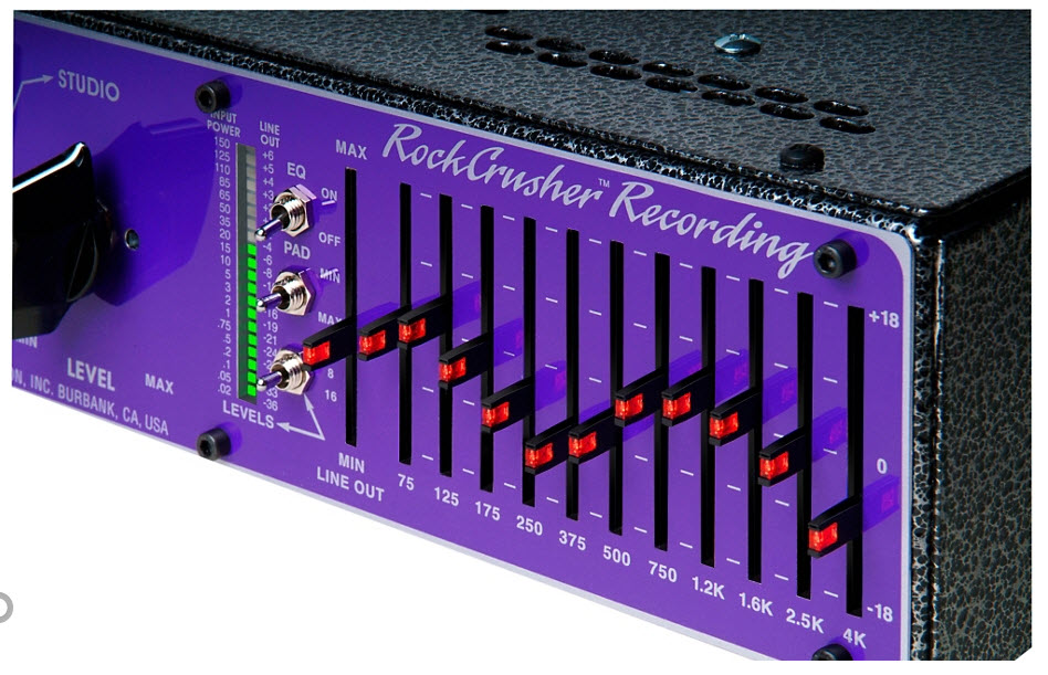 Rivera RockCrusher Recording Power Attenuator / Load Box / Speaker Emulator