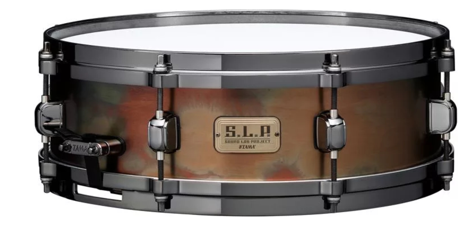 Tama S.L.P. Dynamic Bronze Snare Drum - 4.5 x 14 inch - Antique