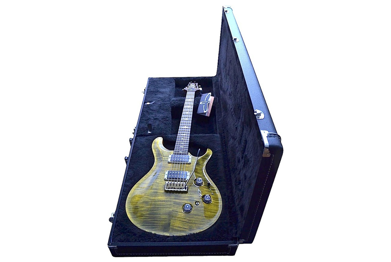 PRS P24 Tremolo 10 Top Electric Guitar Obsidian