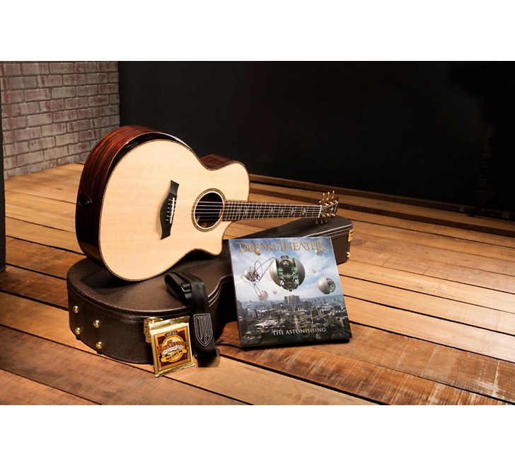 Taylor John Petrucci Artists Choice 916ce Grand Symphony Acoustic-Electric Guitar - Natural