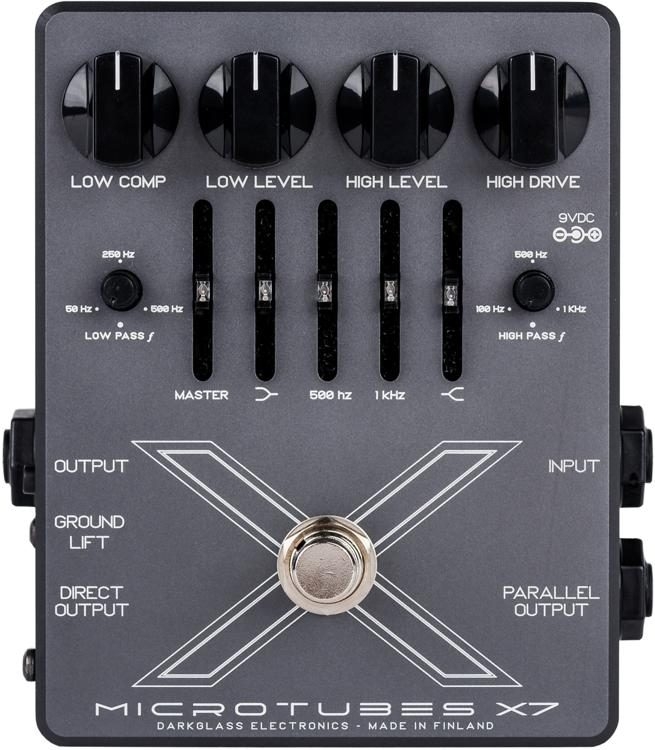 Darkglass Electronics Microtubes X7 Bass Preamp Pedal