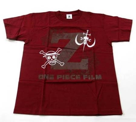 เสื้อยืด One Piece Film Z Red (Free Size,แท้)