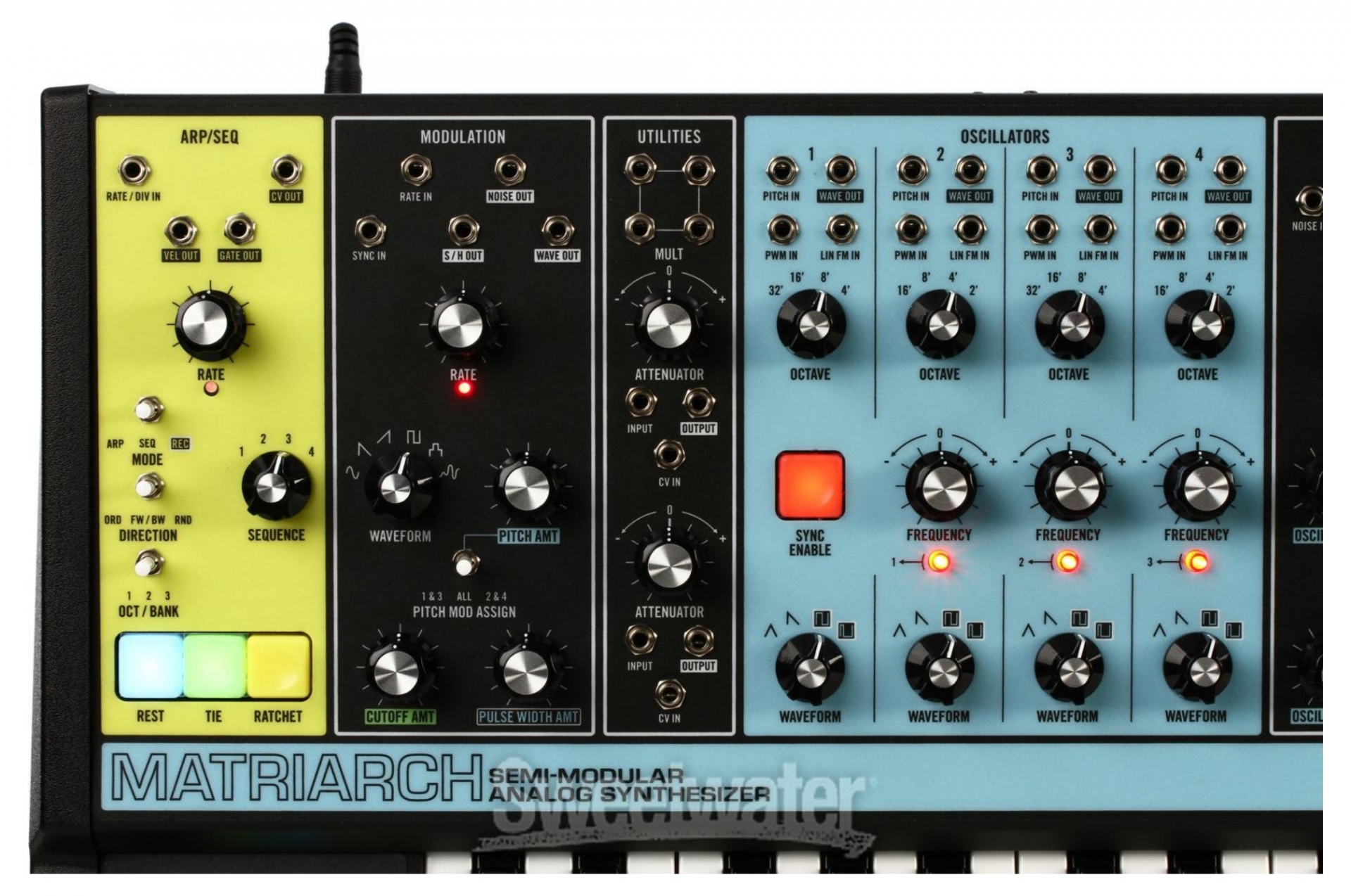 Moog Matriarch Semi-Modular Analog Synthesizer and Step Sequencer
