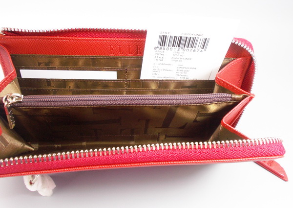 กระเป๋าสตางค์ ELLE แดง ใหม่ แท้