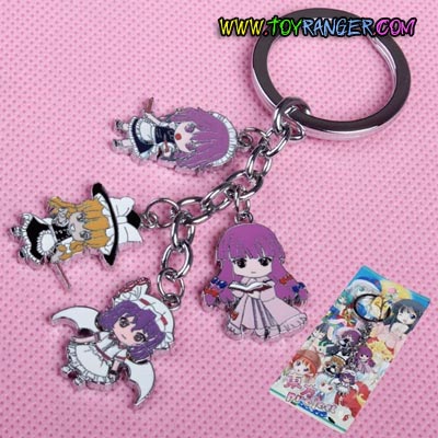 พวงกุญแจองุ่นโลหะ Touhou Project 3