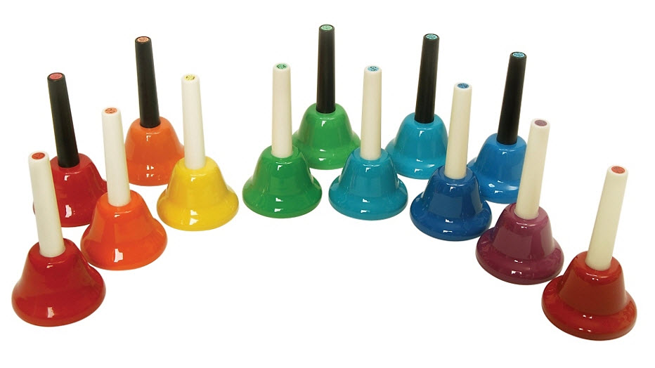 Kids Play 13-Note Chromatic Handbells