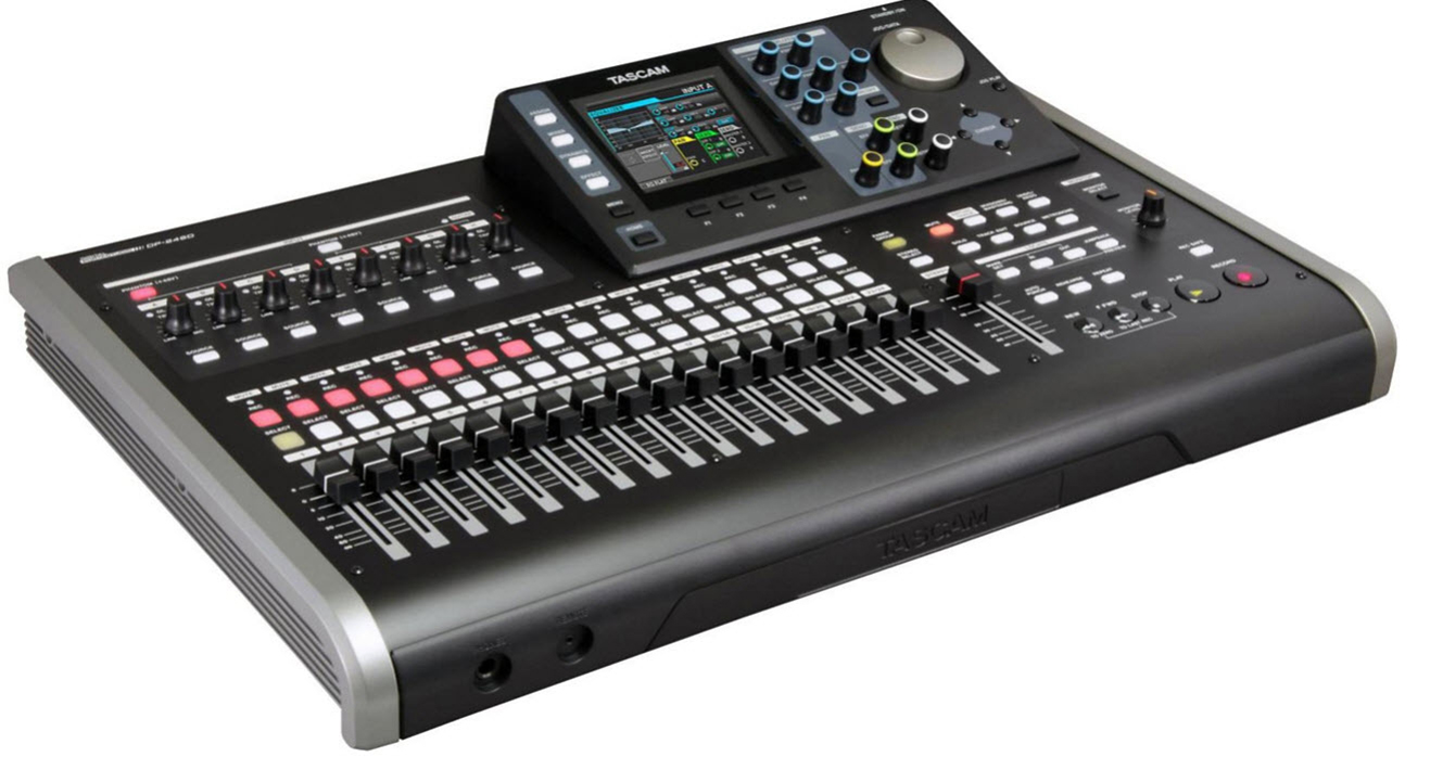TASCAM DP-24SD 24-Track Digital Portastudio