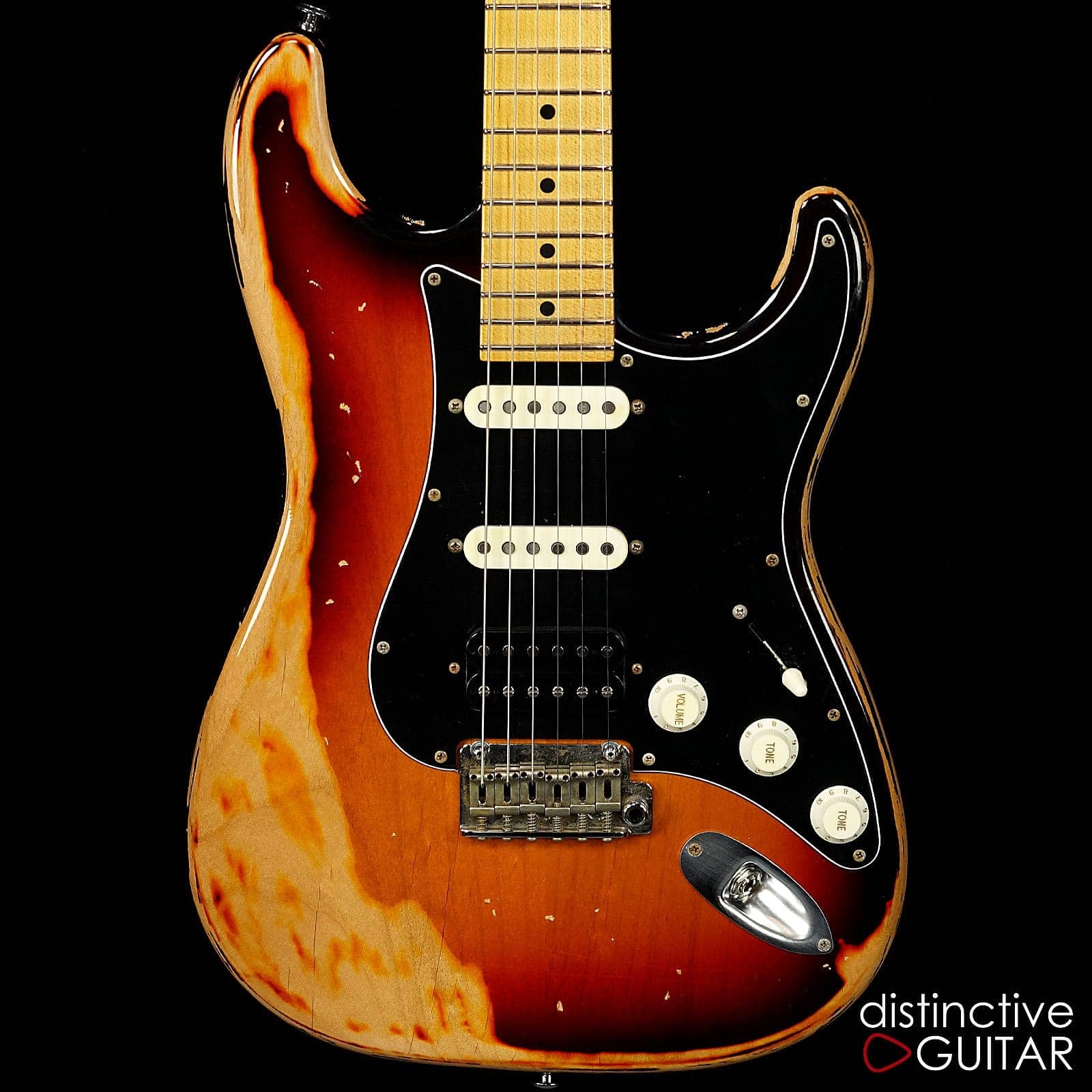 Suhr Classic Antique Extra Heavy Relic 3 Tone Sunburst