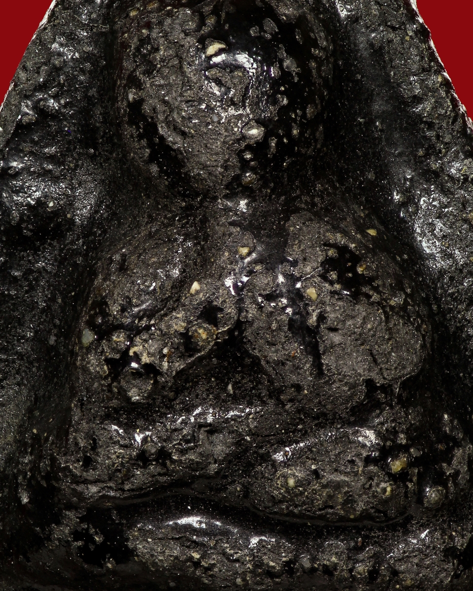 พระปิดตาหลวงปู่เหรียญ หลังกระดาษสา วัดหนองบัว จ.กาญจนบุรี (โชว์พระ)