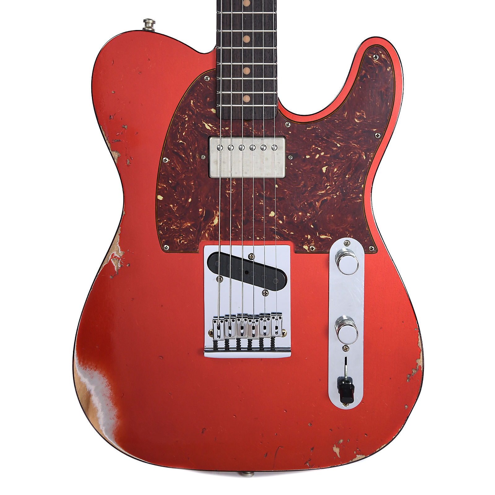 Fender Custom Shop American Custom Telecaster Relic Faded Candy Apple Red CME Spec No.CZ534515