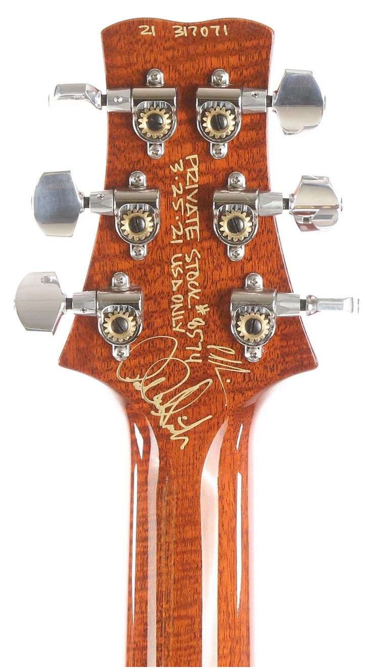 PRS Private Stock Santana Figured Mahogany and Brazilian Rosewood Fretboard