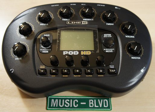 Line 6 POD HD Desktop Guitar Multi-Effects Processor