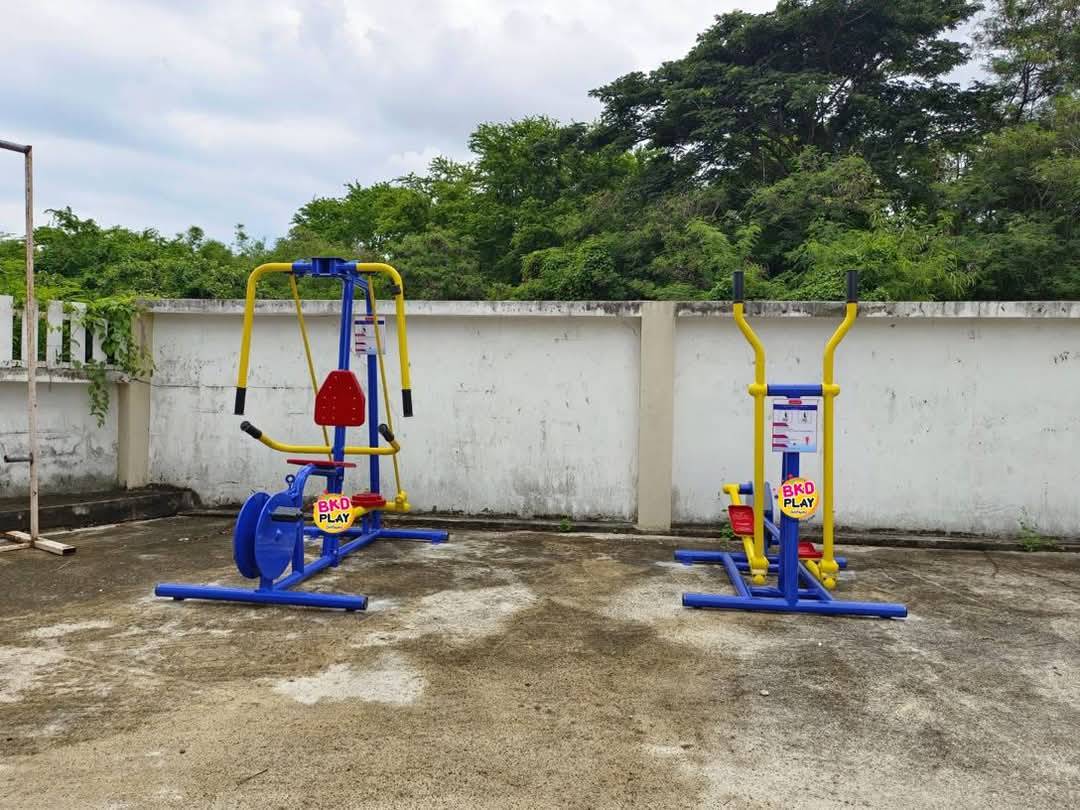 เครื่องบริหารแขน-ขา-สะโพก-หัวไหล่ (แบบโยกวิ่งสลับเท้า) เครื่องออกกำลังกาย, กลางแจ้ง, ลานกีฬา, อเนกประสงค์, สนามกีฬา สั่งผลิต7-15วัน
