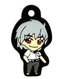 Kaworu : พวงกุญแจยาง Pachinko Neon Genesis Evangelion - apostle, again - Rubber key chain (แท้)