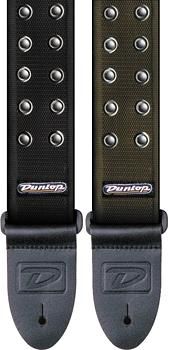 Dunlop D-38 Grommet Nylon Guitar Strap Black