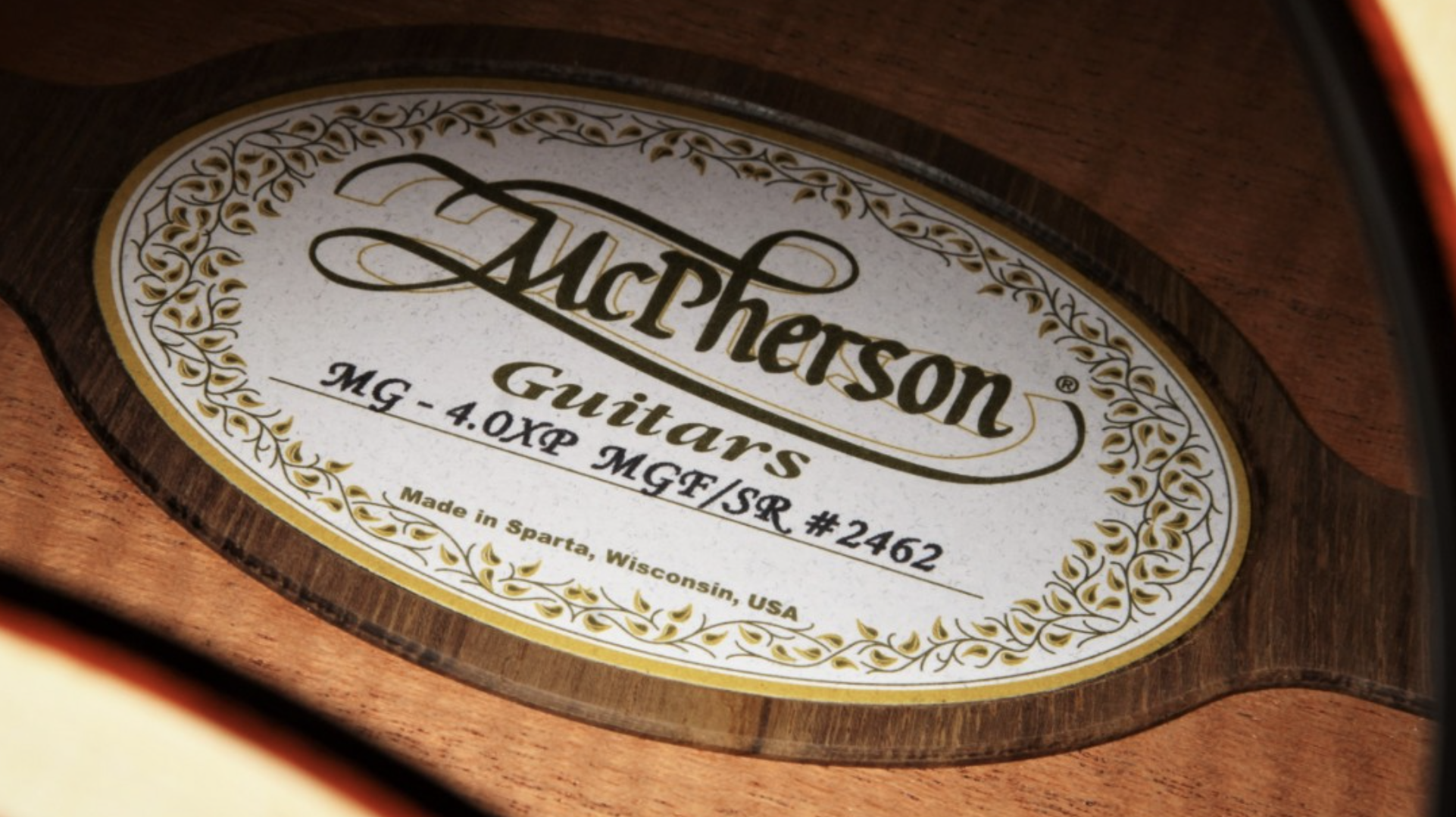 McPherson MG 4.0 XP - Flamed Mahogany/Red Spruce