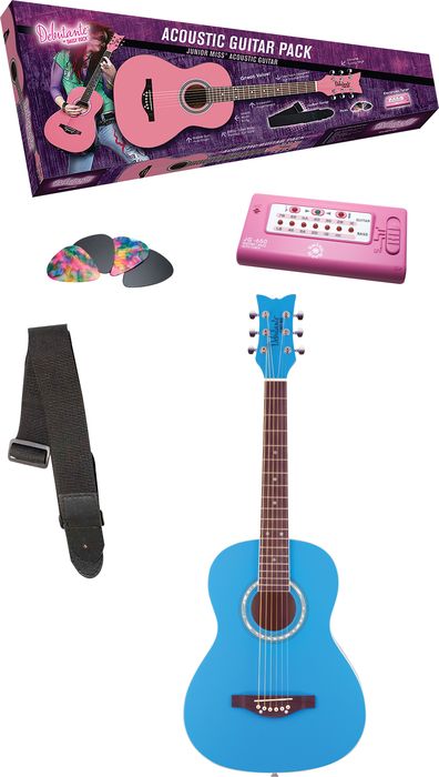 Daisy Rock Debutante Junior Miss Acoustic Guitar Pack