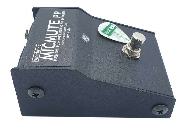 Whirlwind Micmute PP Push-On/Push-Off Audio Switch (Pedal)