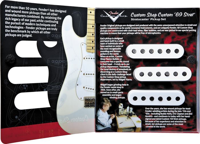 Fender Custom Shop 1969 Strat Pickup Set