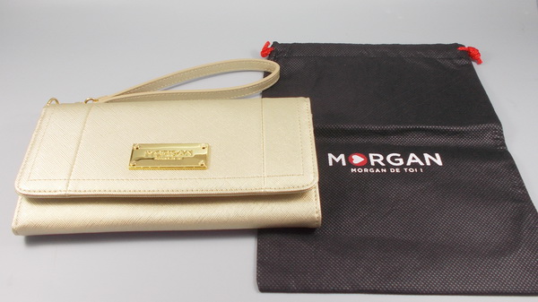 กระเป๋าสตางค์ MORGAN ทอง ใหม่ แท้