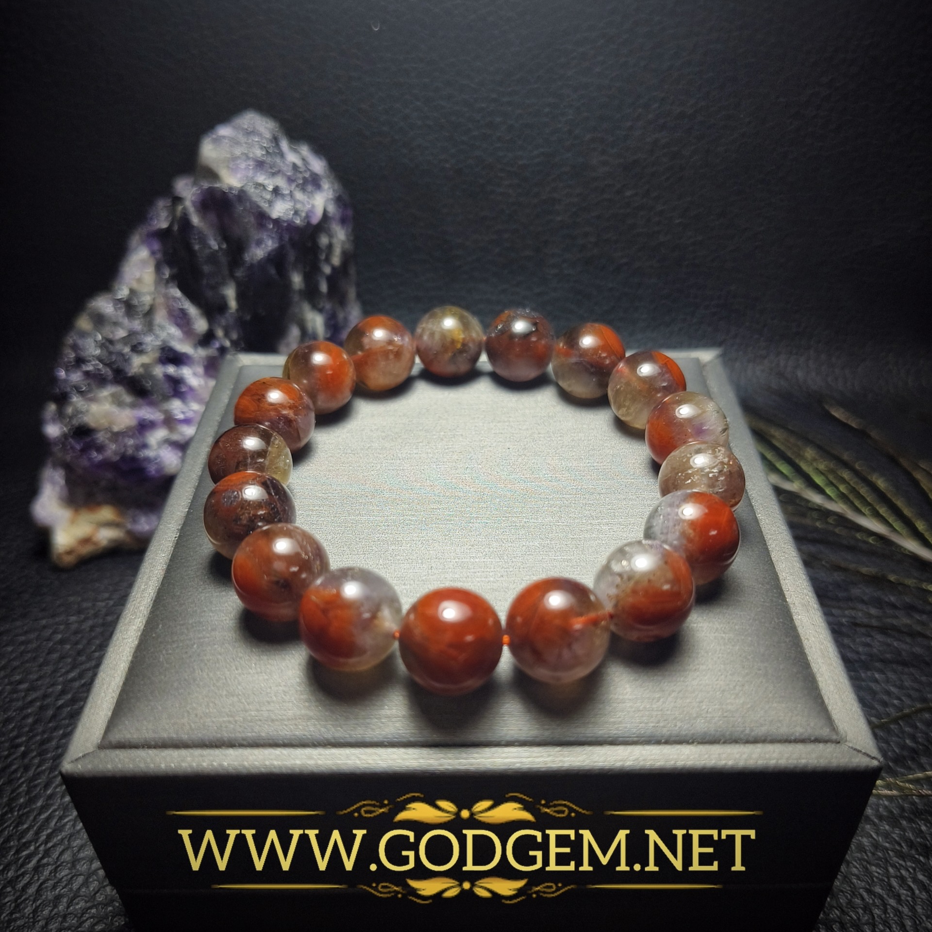 ข้อมือหิน เรดออร่าไลต์