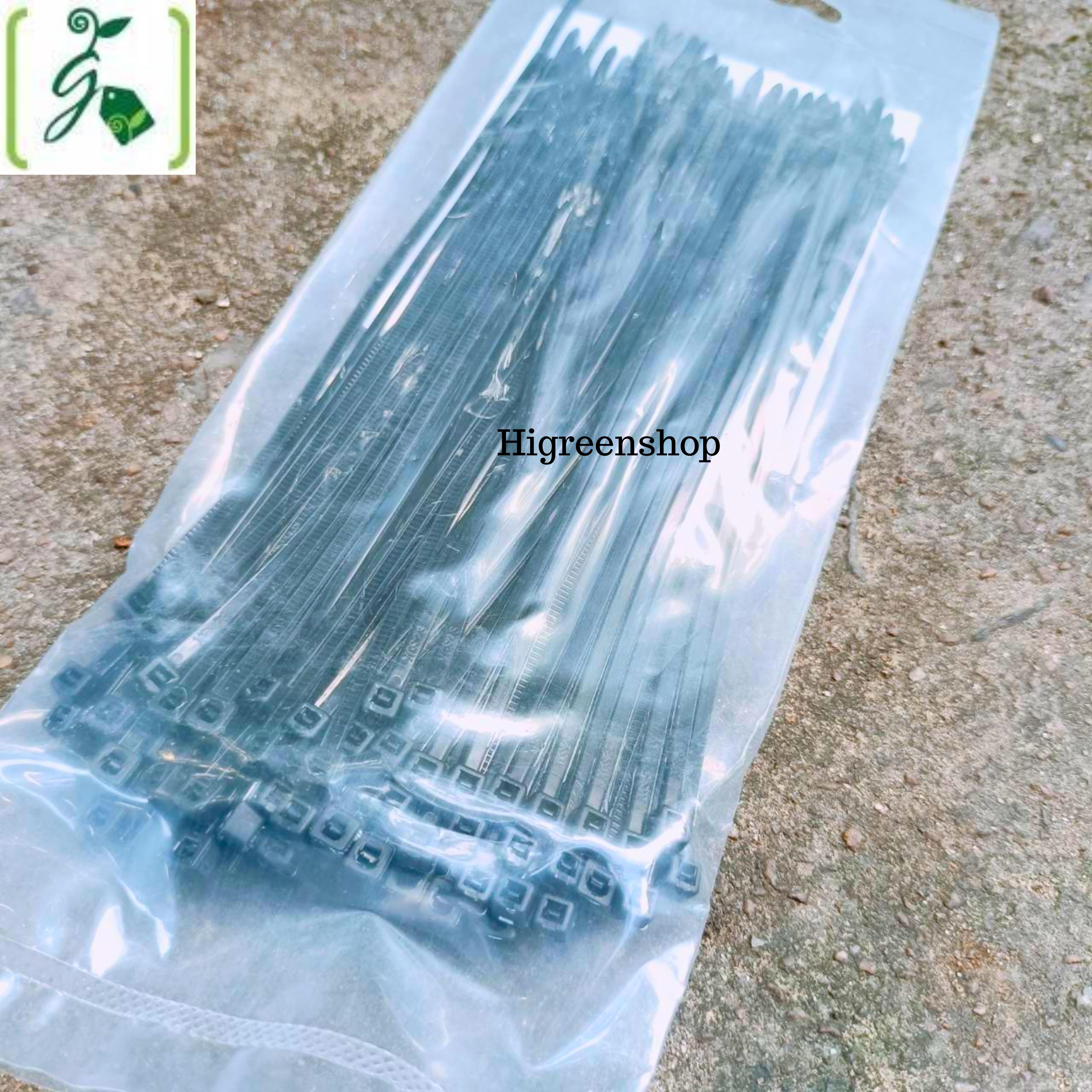 เคเบิ้ลไทร์สีดำ Fixton (Cable Ties ) ขนาด 2.5x150/100ชิ้น