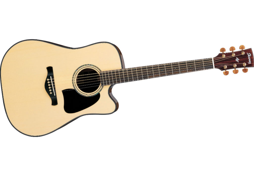 Ibanez AW3000CEWC Artwood Solid Top Acoustic Electric Guitar Natural