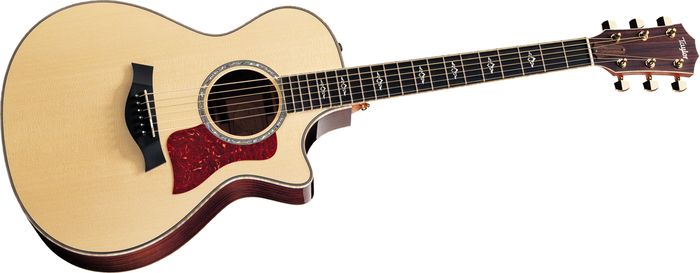 Taylor 2012 812ce Rosewood Grand Concert Acoustic-Electric Guitar