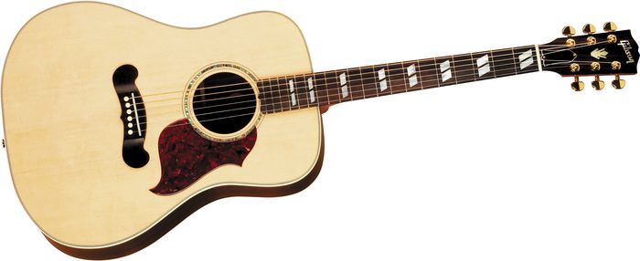 Gibson Songwriter Deluxe Studio Acoustic Electric Guitar (Antique Natural Gold Hardware)