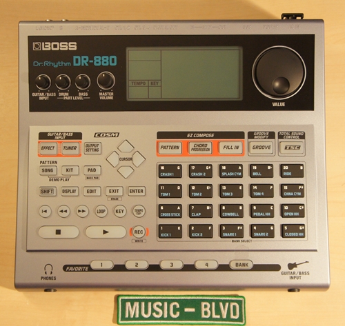 Boss Dr. Rhythm DR-880 Rhythm Machine